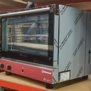 RVS Elektrische Convectieoven+ Manuele Bevochtiger 230V NIEUW