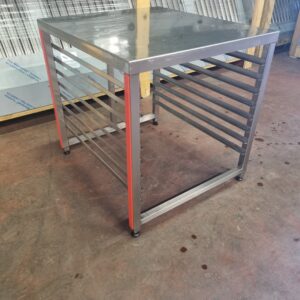 RVS Onderstel / Tafel 60Bx68Dx65H cm GEBRUIKT