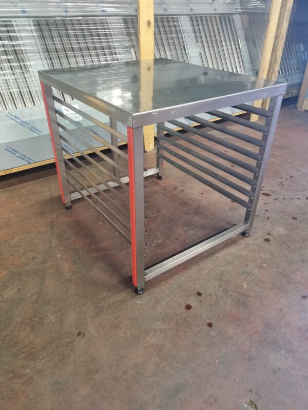 RVS Onderstel / Tafel 60Bx68Dx65H cm GEBRUIKT