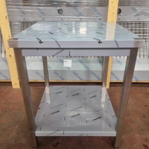 RVS Werktafel 70Bx70Dx85H cm NIEUW