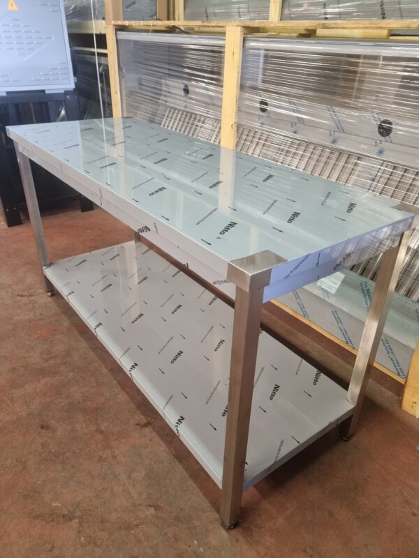 RVS Werktafel 180Bx70Dx85H cm NIEUW