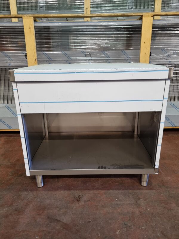 RVS Werkkast / Tafel 90Bx70Dx85H cm NIEUW