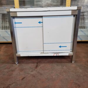 RVS Werkkast / Tafel 100Bx70Dx85H cm NIEUW