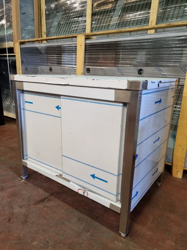 RVS Werkkast / Tafel 100Bx70Dx85H cm NIEUW