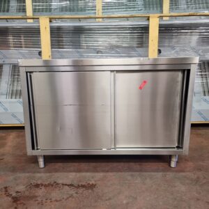 RVS Werkkast / Tafel 100Bx70Dx85H cm NIEUW