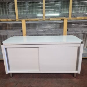 RVS Werkkast / Tafel 100Bx70Dx85H cm NIEUW