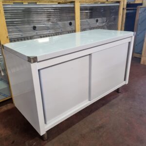 RVS Werkkast / Tafel 100Bx70Dx85H cm NIEUW