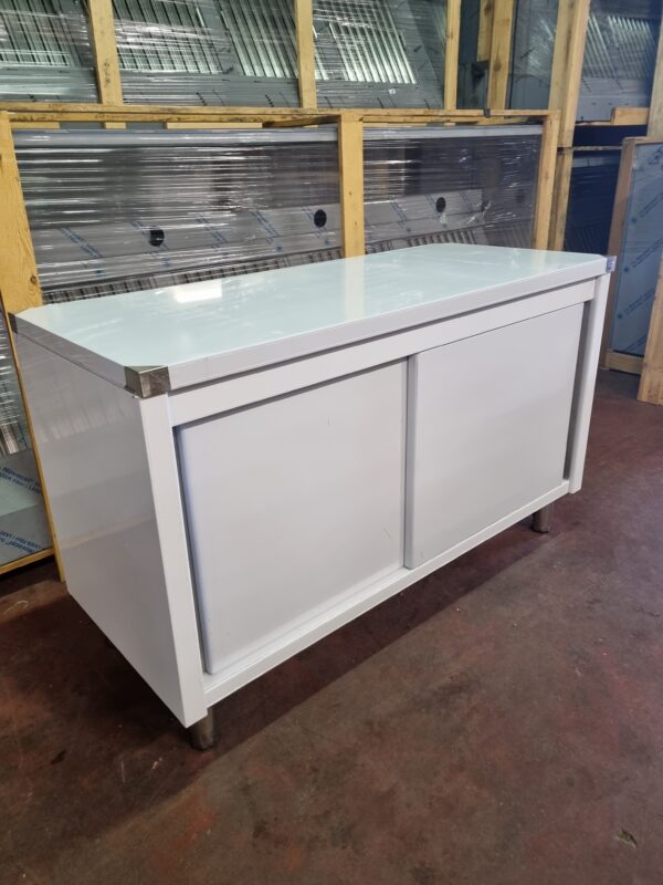 RVS Werkkast / Tafel 160Bx60Dx85H cm NIEUW