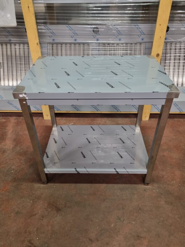 RVS Werktafel 100Bx60Dx85H CM NIEUW