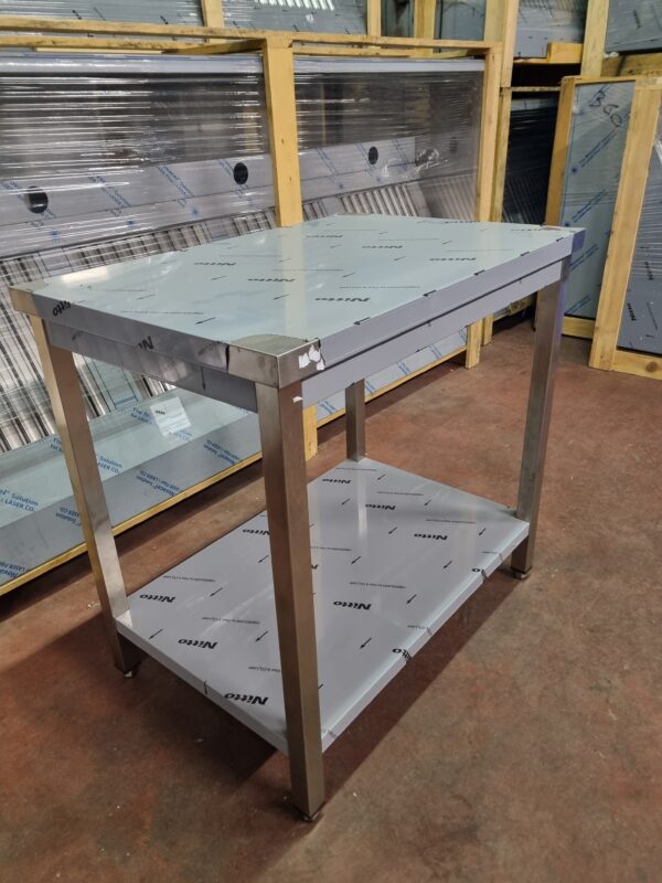 RVS Werktafel 120Bx70Dx85H CM NIEUW